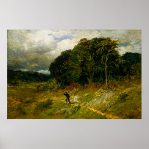 Anfahrt Sturm - Edward Mitchell Banister Poster