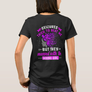 Anfälle versuchten mich zu besiegen Epilepsie-Bewu T-Shirt