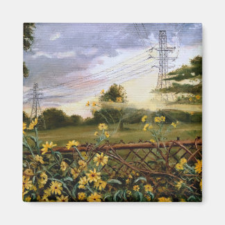 Anfang September Abend Sunset Magnet