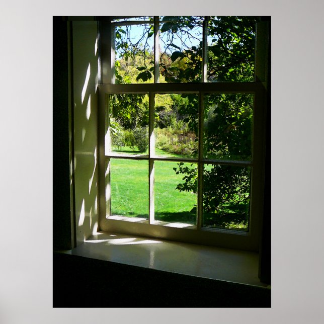 ANFANG UNTER $20 - Sommertag durch das Fenster Poster (Vorne)