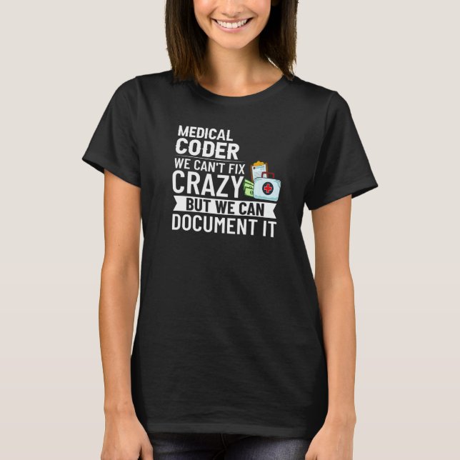 Anfänger bei der Schulung von Ärztlichen Kodierern T-Shirt (Vorderseite)