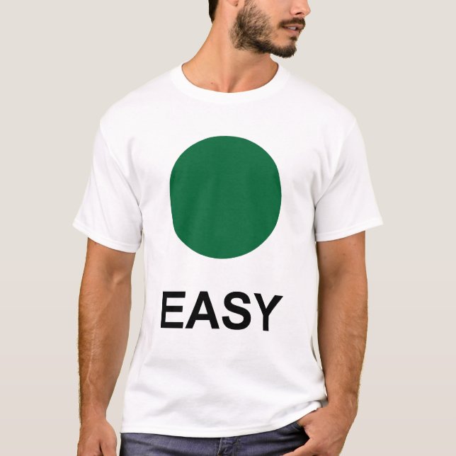 Anfänger-Skifahrer oder Snowboarder T-Shirt (Vorderseite)