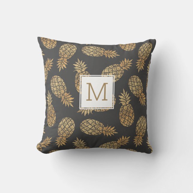 Anfängermonographie für tropische Ananas Kissen (Vorderseite)