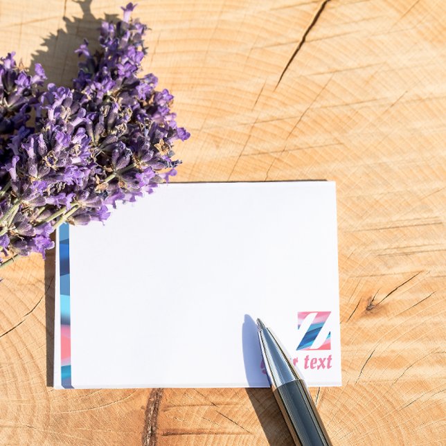 Anfängliche Hinweise zu blauem Korallengradienten  Post-it Klebezettel (Von Creator hochgeladen)