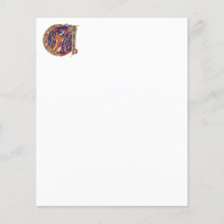 Anfängliches Notizpapier