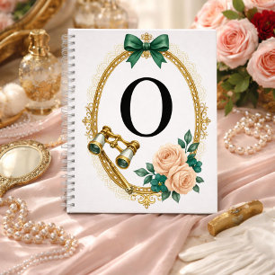 Anfangs O Reise Elegant Regency Notizbuch