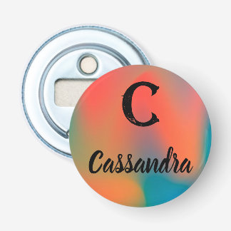 Anfangs und Name Flaschenöffner