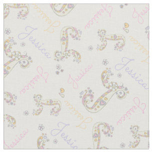 Anfangsbuchstabe J Jessica individuelle Name Stoff