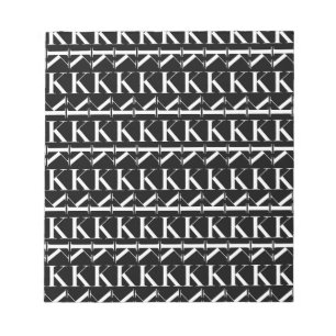 Anfangsbuchstabe K, Hintergrundfarbe auswählen Notizblock