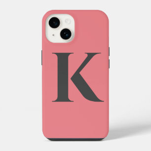 Anfangsbuchstabe Monogramm modern stilvoll trend iPhone 14 Hülle