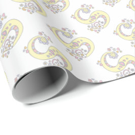 Anfangsbuchstabe S Monogramm personalisierte Verpa Geschenkpapier