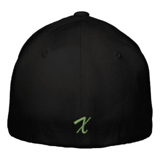 Anfangsbuchstabe X Bestickte Baseballkappe