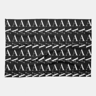 Anfangsbuchstaben A Geschirrtuch