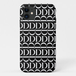 Anfangsbuchstaben D iPhone 11 Hülle