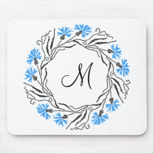 Anfangsbuchstaben des Kreissymbols Mousepad