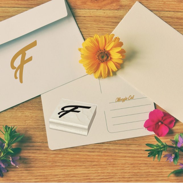 Anfangsbuchstaben F Gummistempel (Von Creator hochgeladen)