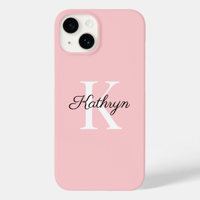 Anfangsbuchstaben für Monogramm Case-Mate iPhone 14 Hülle (Rückseite)