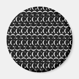 Anfangsbuchstaben G Magnet