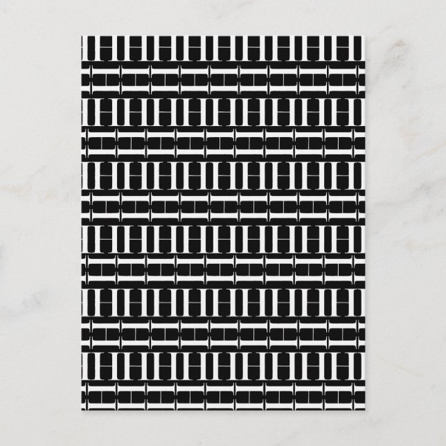 Anfangsbuchstaben H Postkarte (Vorderseite)