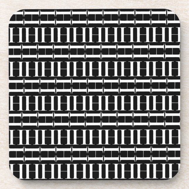 Anfangsbuchstaben H Untersetzer (Vorderseite)