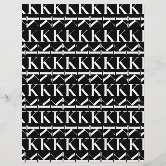 Anfangsbuchstaben K (Vorderseite)