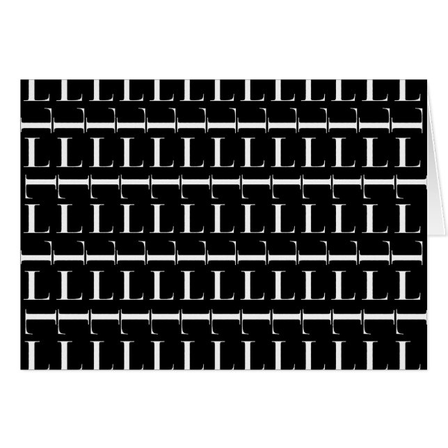 Anfangsbuchstaben L (Vorderseite (Horizontal))