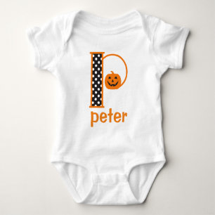 Anfangsbuchstaben P Baby Strampler