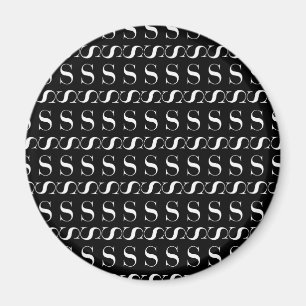 Anfangsbuchstaben S Magnet