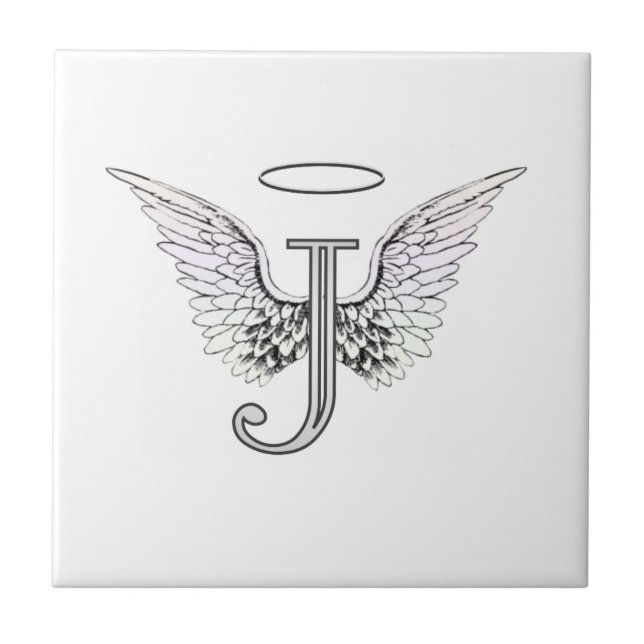 Anfangsmonogramm des Buchstabe-J mit Fliese (Vorderseite)