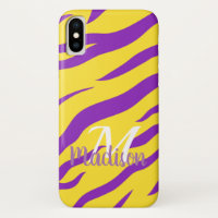 Anfangsname des lila Tiger-Streifen