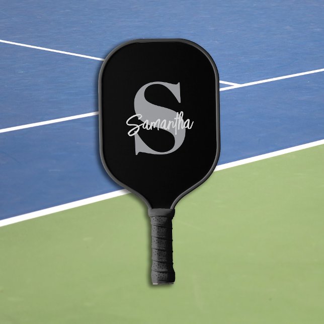 Anfangsname Monogramm Pickleball Schläger (Von Creator hochgeladen)