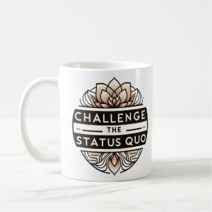 Anfechten des Status Quo-T - Shirt Kaffeetasse