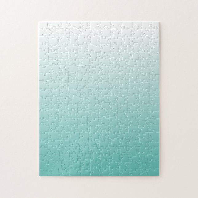 Anfechtung der Aquamarinen Gradient Ombre (Vertikal)