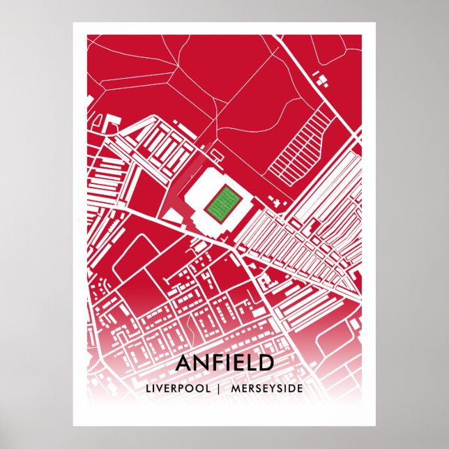 Anfield Stadium Print, Value Poster Paper (Matte) (Vorne)