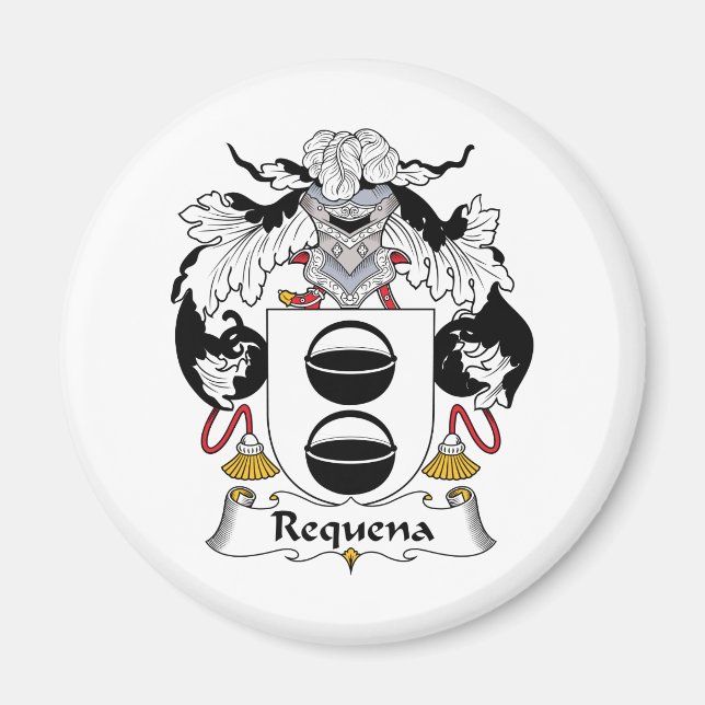 Anforderena-Familienwappen Magnet (Vorne)