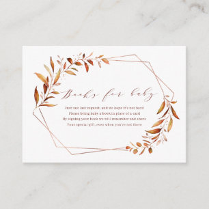 Anforderung moderner geometrischer Bücher für Fall Begleitkarte