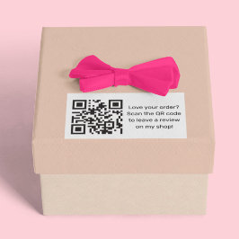 Anforderung zur Überprüfung von Unternehmen mit QR Rechteckiger Aufkleber