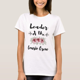 Anführer der Cousin-Crew Lustiges Cousin-Shirt T-Shirt