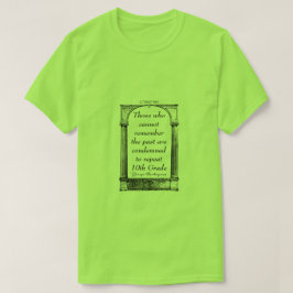Anführungszeichen 3 (Santayana) - Ein MisterP-Shir T-Shirt