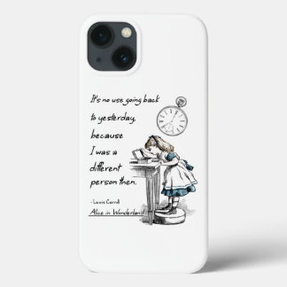 Anführungszeichen für Alicen im Wunderland iPhone 13 Hülle