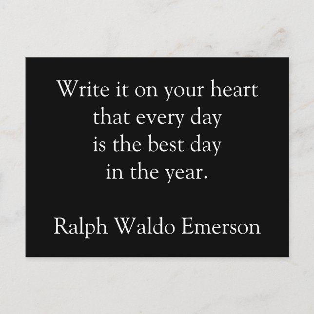 Anführungszeichen für Inspirationskarten Postkarte (Vorderseite)