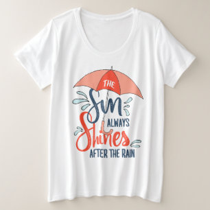 Anführungszeichen für Sonnenkurse Große Größe T-Shirt