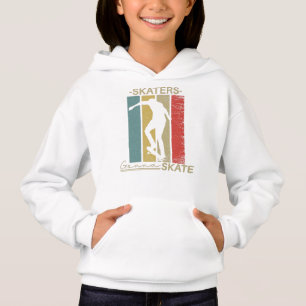 Anführungszeichen für Vintage Skateboarding Skat Hoodie