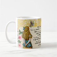 Anführungszeichen-Geschenk-Tasse der Alicen im