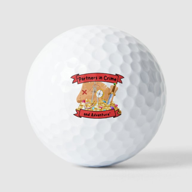 Anführungszeichen Golfball (Vorderseite)
