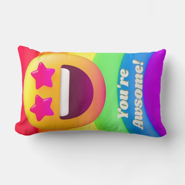 Anführungszeichen Lendenkissen (Vorderseite)