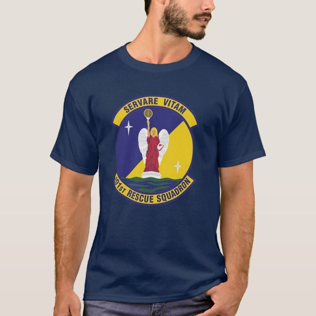 ANG 101st Rescue Squadron T-Shirt (Vorderseite)