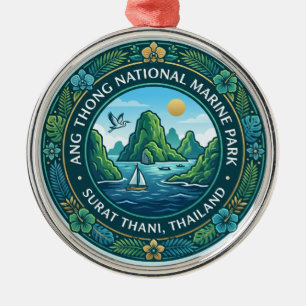 Ang Thong National Marine Park Thailand Ornament Aus Metall