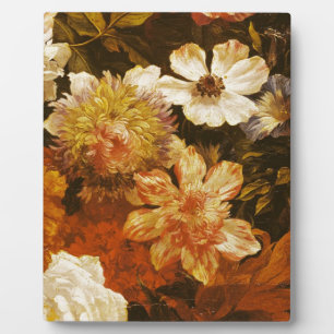 Angaben zu Blume (Öl auf Leinwand) Fotoplatte
