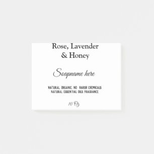 Angaben zum Gewicht der Website für Seife q Post-it Klebezettel